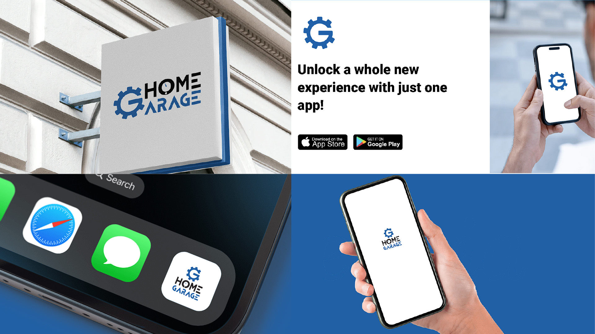 Home Garage - Logo Design & Branding